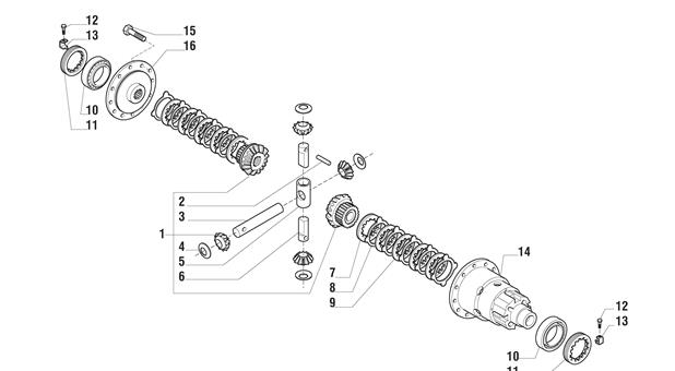 Carraro Axle Drawing for 134056, page 6