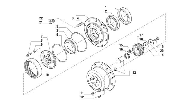 Carraro Axle Drawing for 134056, page 8