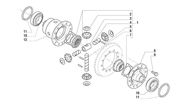 Carraro Axle Drawing for 134630, page 7