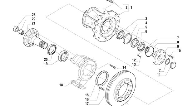 Carraro Axle Drawing for 134630, page 9