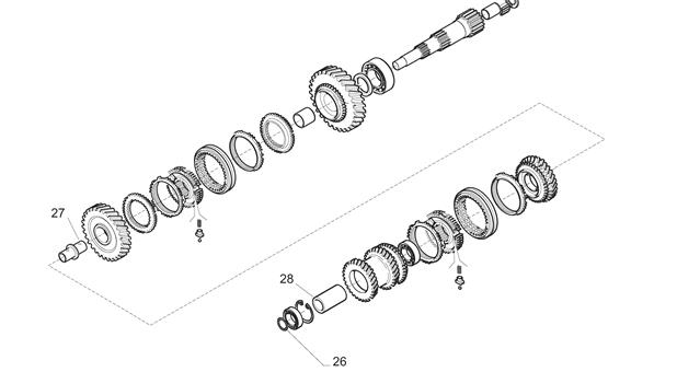 Carraro Axle Drawing for 142296, page 15