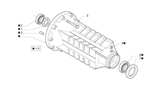 Carraro Axle Drawing for 142296, page 25