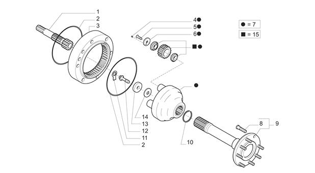 Carraro Axle Drawing for 142296, page 26