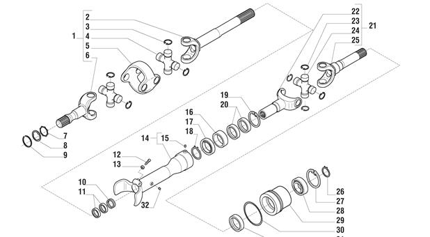 Carraro Axle Drawing for 150017, page 11