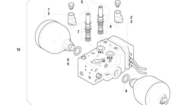 Carraro Axle Drawing for 150017, page 14