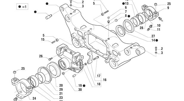 Carraro Axle Drawing for 150017, page 3