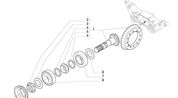 Carraro Axle Drawing for 150017, page 9