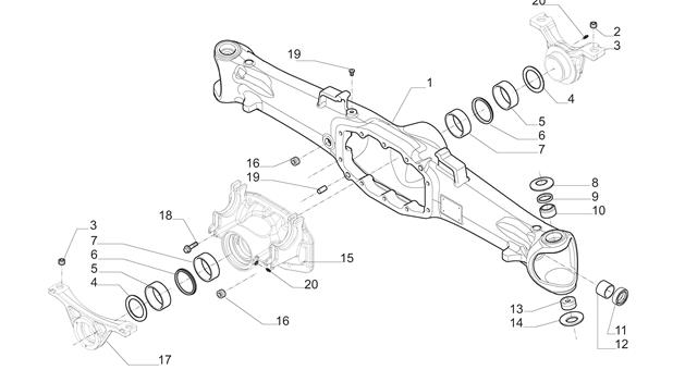 Carraro Axle Drawing for 149056, page 3