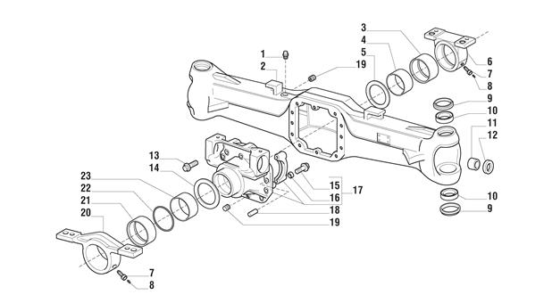 Carraro Axle Drawing for 125342, page 3