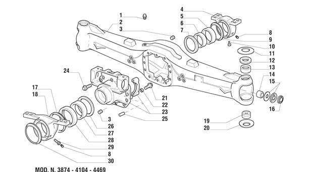 Carraro Axle Drawing for 125969, page 3