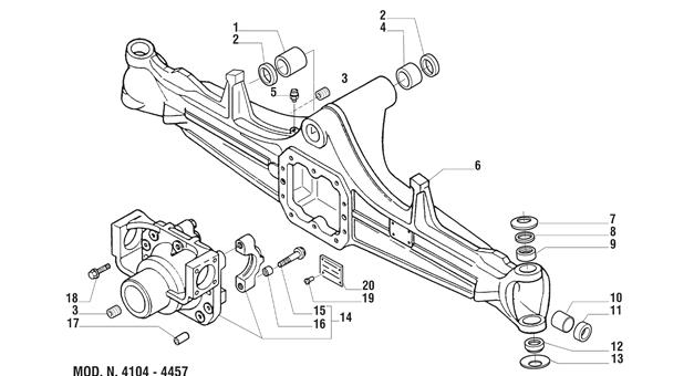 Carraro Axle Drawing for 126139, page 3