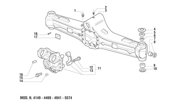 Carraro Axle Drawing for 126349, page 3