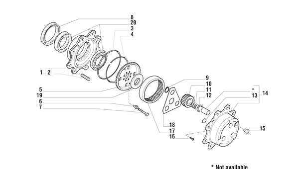 Carraro Axle Drawing for 126554, page 12
