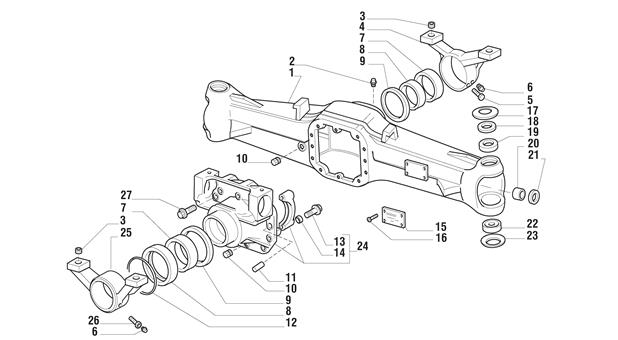 Carraro Axle Drawing for 126554, page 4