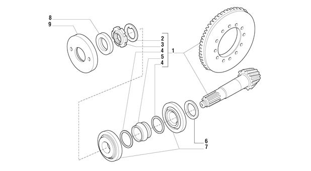 Carraro Axle Drawing for 126554, page 7