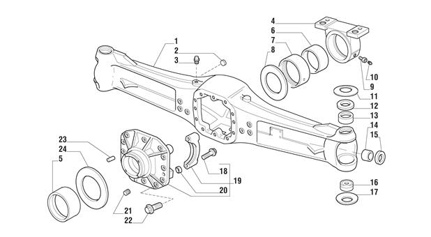 Carraro Axle Drawing for 126886, page 3