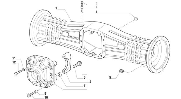 Carraro Axle Drawing for 127980, page 3