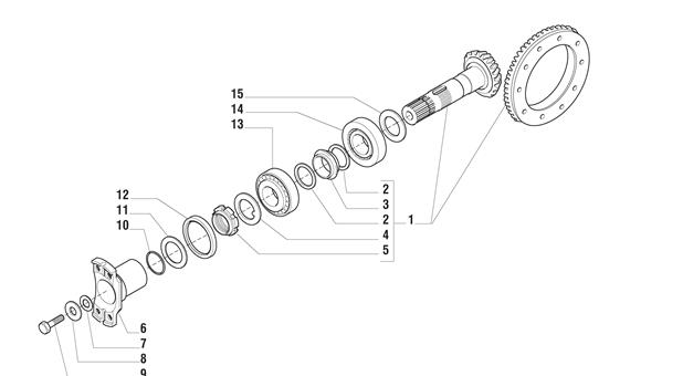 Carraro Axle Drawing for 127980, page 4