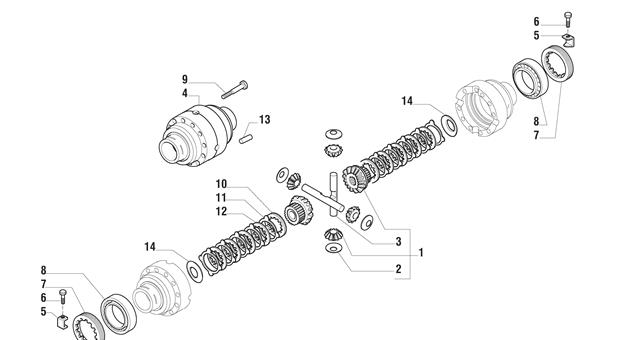 Carraro Axle Drawing for 127980, page 5