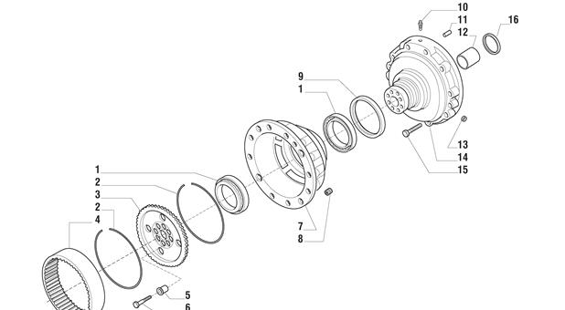 Carraro Axle Drawing for 127980, page 7