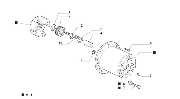 Carraro Axle Drawing for 128419, page 10