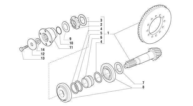 Carraro Axle Drawing for 128419, page 6