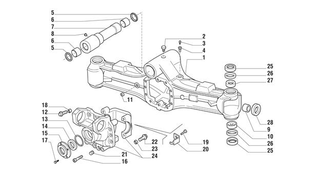 Carraro Axle Drawing for 128419, page 3