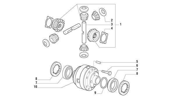 Carraro Axle Drawing for 128419, page 7