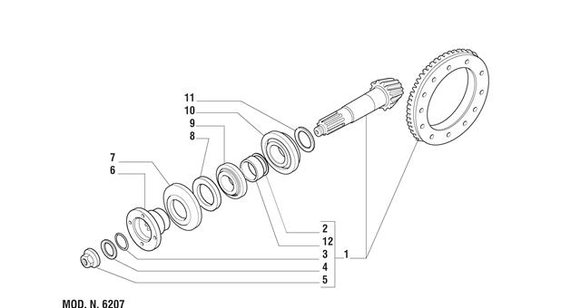 Carraro Axle Drawing for 129144, page 5