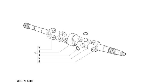 Carraro Axle Drawing for 129144, page 7