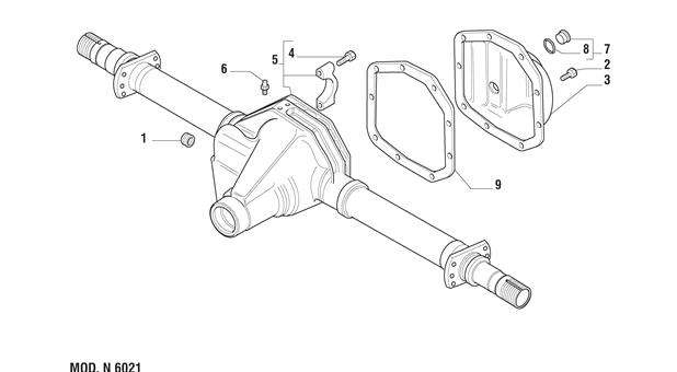 Carraro Axle Drawing for 129406, page 3