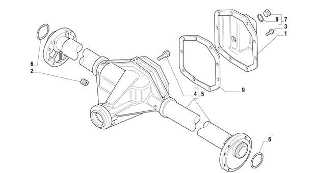 Carraro Axle Drawing for 129460, page 3