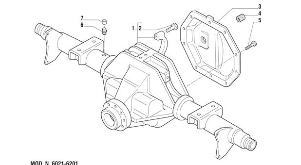 Carraro Axle Drawing for 130490, page 3