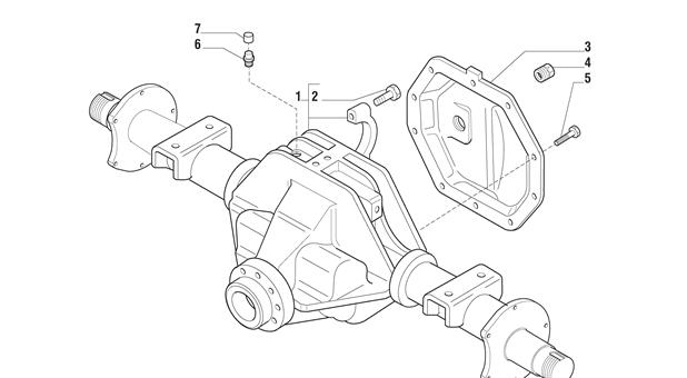 Carraro Axle Drawing for 130490, page 3