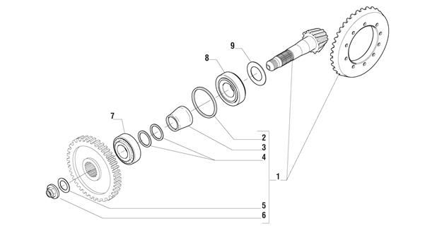 Carraro Axle Drawing for 130490, page 4