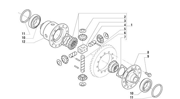 Carraro Axle Drawing for 130490, page 5