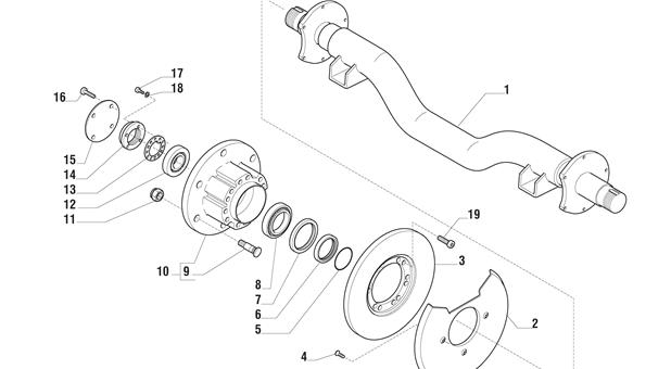 Carraro Axle Drawing for 130495, page 3