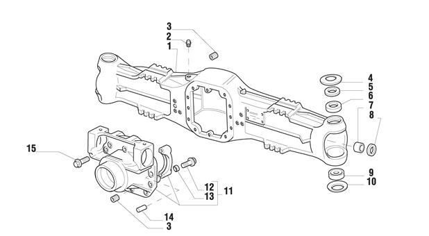 Carraro Axle Drawing for 130659, page 3