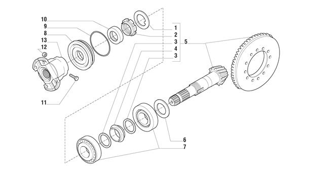 Carraro Axle Drawing for 130659, page 5