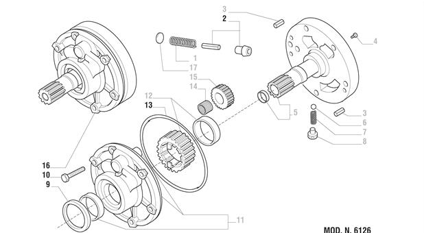 Carraro Axle Drawing for 131142, page 3