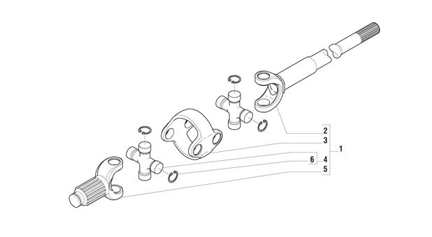 Carraro Axle Drawing for 132400, page 9