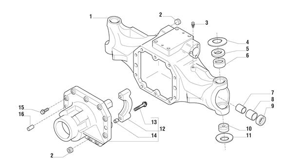 Carraro Axle Drawing for 132401, page 3