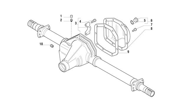 Carraro Axle Drawing for 132456, page 3