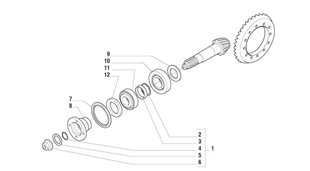 Carraro Axle Drawing for 132456, page 4