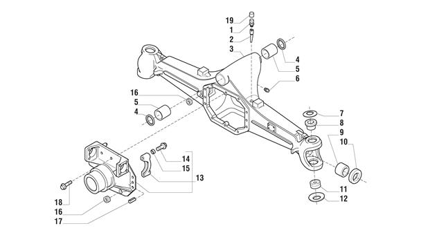 Carraro Axle Drawing for 132755, page 3