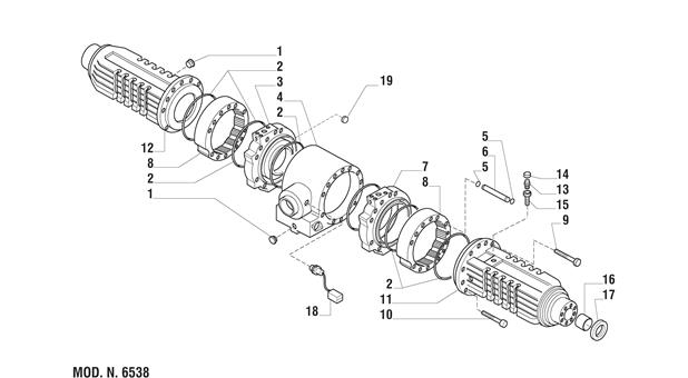 Carraro Axle Drawing for 132886, page 3