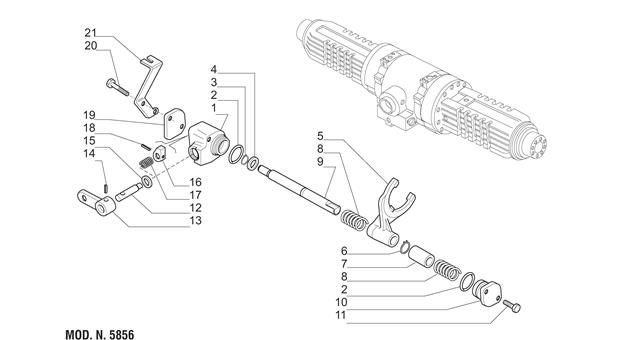 Carraro Axle Drawing for 132886, page 6