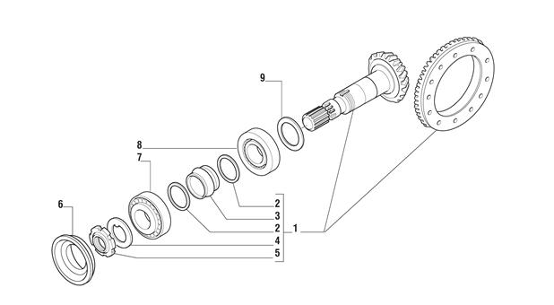 Carraro Axle Drawing for 133580, page 5