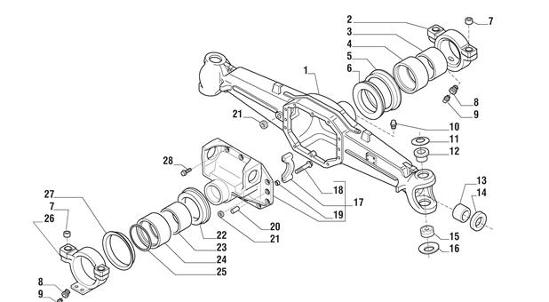 Carraro Axle Drawing for 133583, page 3