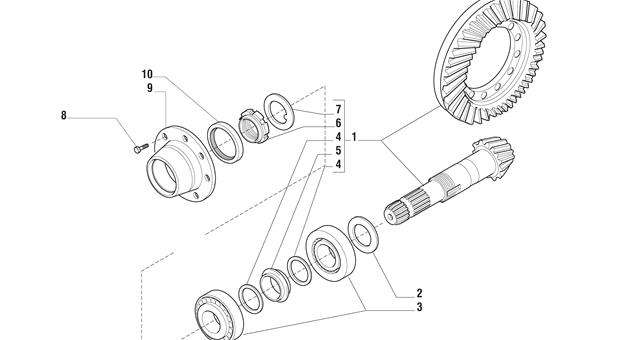 Carraro Axle Drawing for 133821, page 5